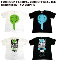 FUJI ROCK FESTIVAL 2008 OFFICIAL TEE